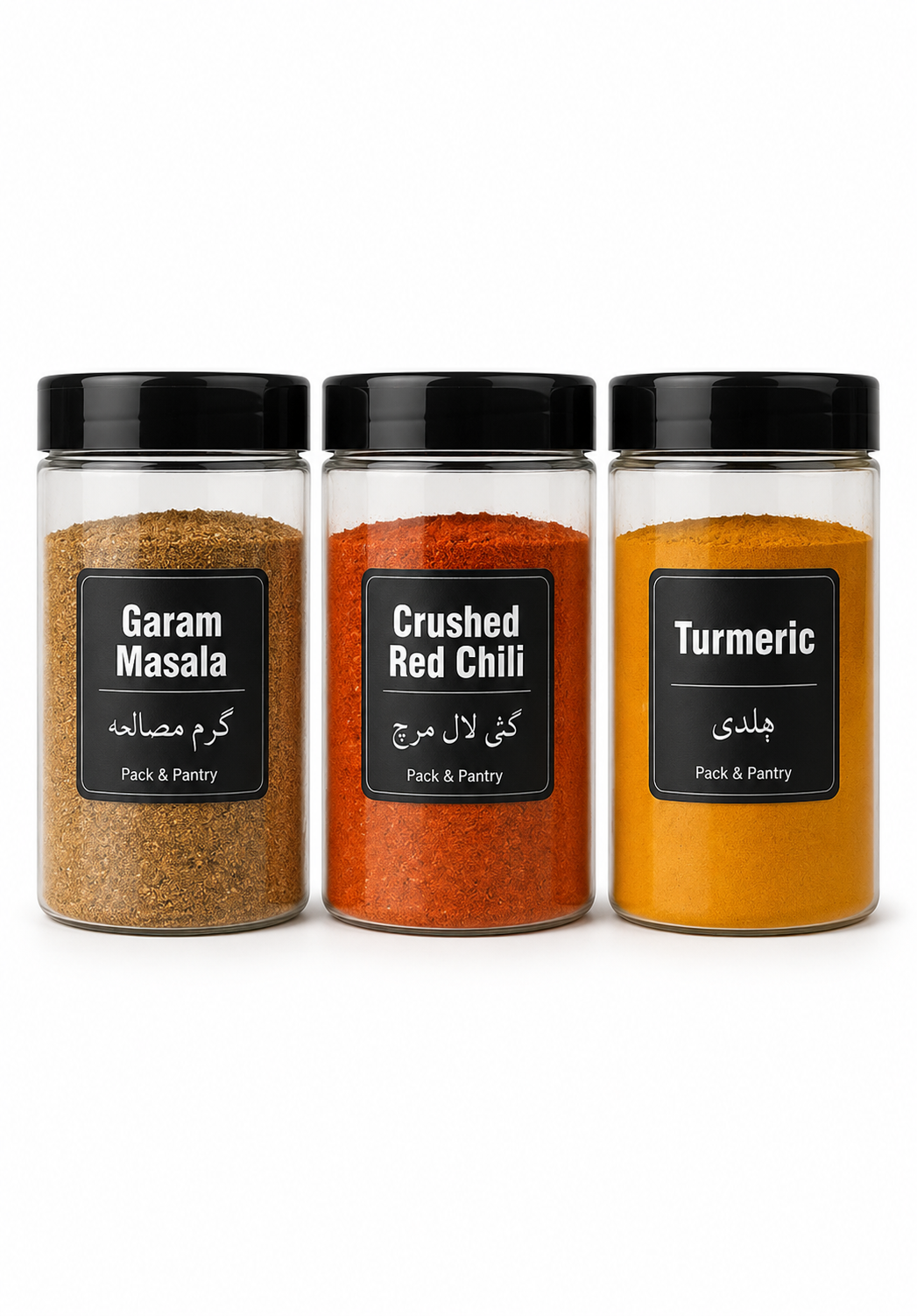 FREE Delivery | 9-Piece Airtight Food Storage Jar Set – 3 Sizes