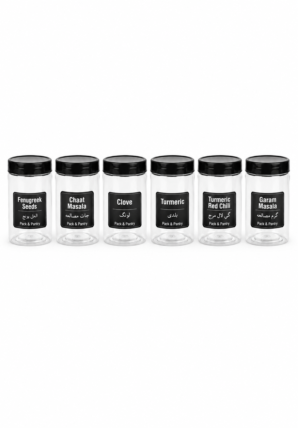 FREE Delivery | 18-Piece Plastic Food Storage Jar Set – Mega deal
